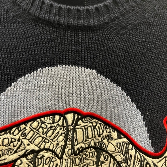 Dior X  Shawn Stussy's year of ox sweater - Picture 2 of 7
